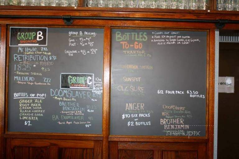 Mitchell Street Pub - Petoskey, MI menu_pic