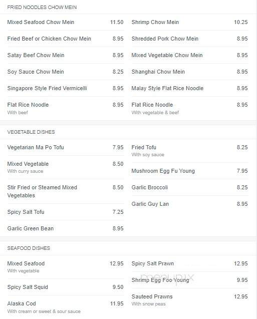 Yopo Cafe - Vancouver, BC menu_pic