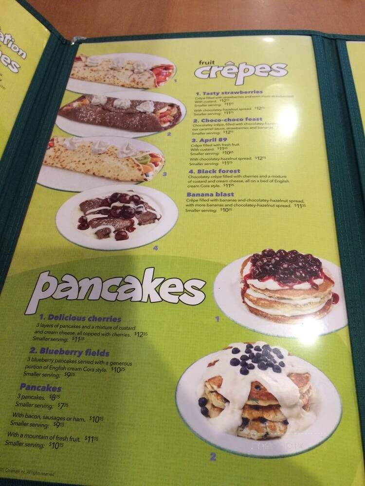 Cora's Breakfast & Lunch - Windsor, ON menu_pic