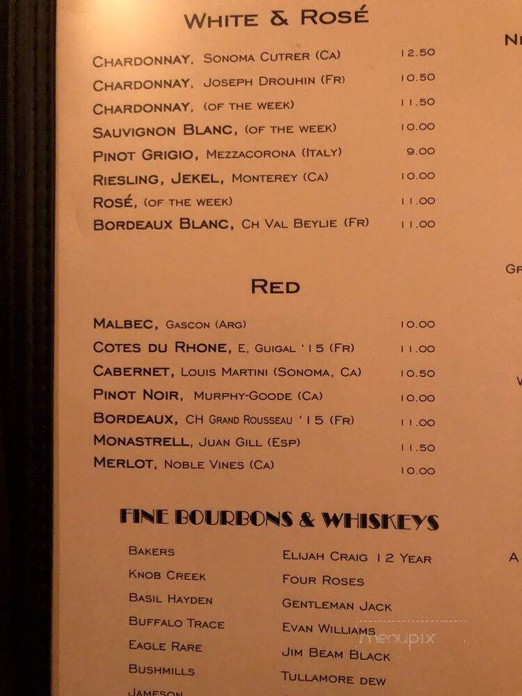 Le Relais Restaurant - Louisville, KY menu_pic