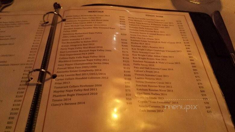 Calvert's Restaurant - Augusta, GA menu_pic