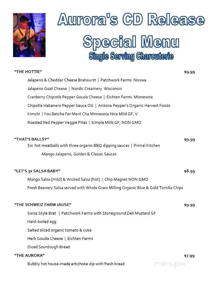 Beanery An Internet Cafe - Aitkin, MN menu_pic