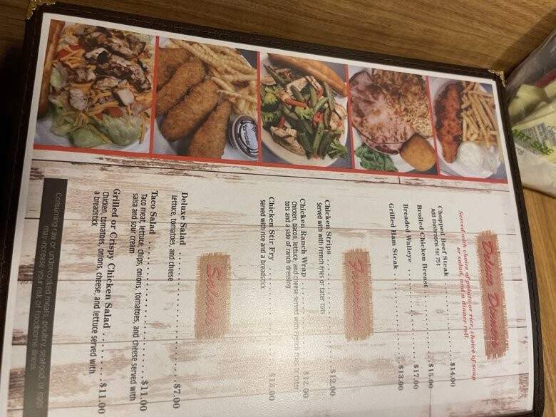 Hilltop Restaurant - Paynesville, MN menu_pic