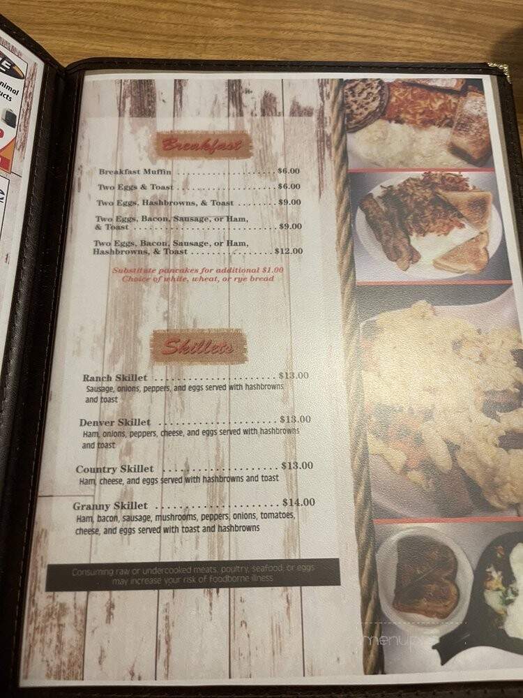 Hilltop Restaurant - Paynesville, MN menu_pic