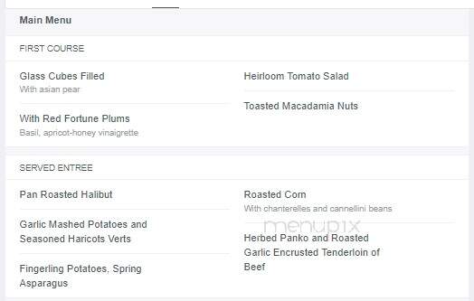 Standing Room Only Fine Foods - Scarsdale, NY menu_pic