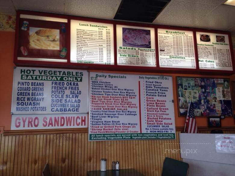 Niki's Food Shop - Charlotte, NC menu_pic