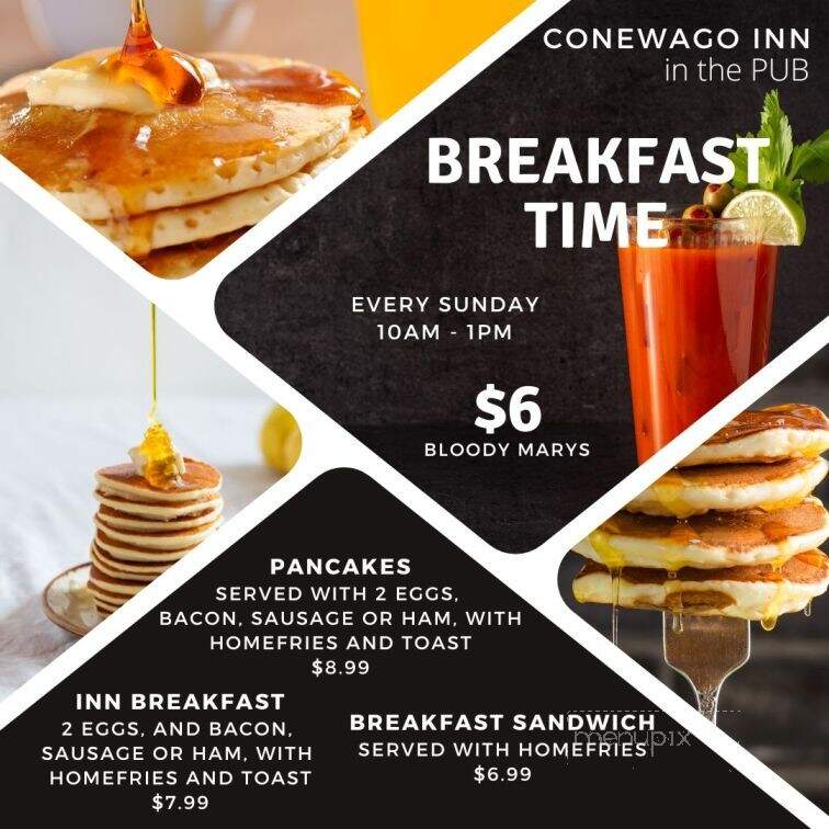 Conewago Inn - Manchester, PA menu_pic