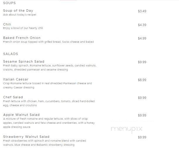 La Fetta Restaurant & Bakery - Crandon, WI menu_pic