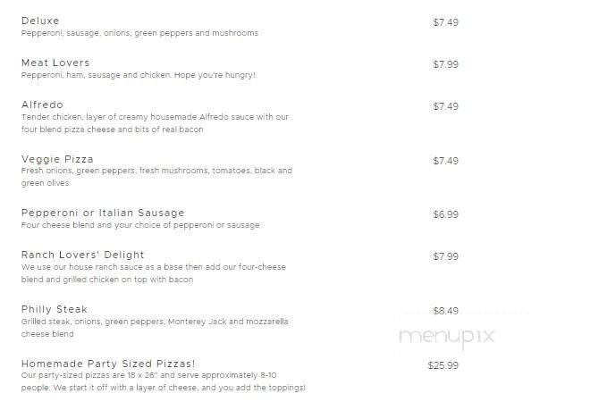 La Fetta Restaurant & Bakery - Crandon, WI menu_pic