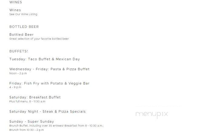 La Fetta Restaurant & Bakery - Crandon, WI menu_pic