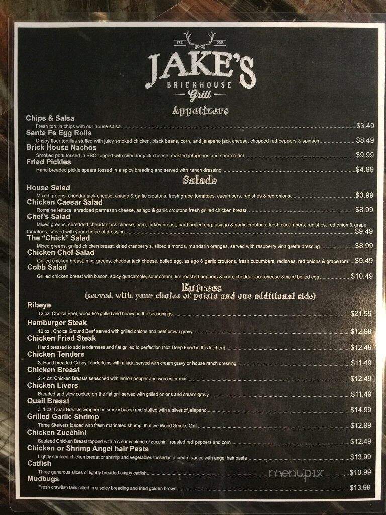 Jake's Brickhouse Grill - Idabel, OK