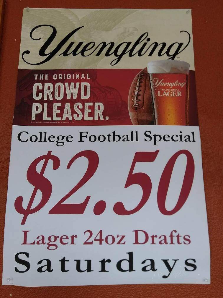 Black Sheep Bar and Grill - Irwin, PA menu_pic