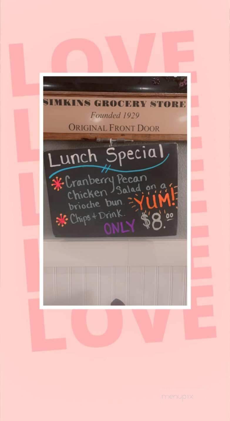 Simkins Parlour - Sterling, CO menu_pic