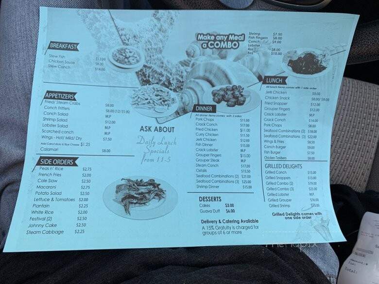 Conch Heaven 2 Go - Plantation, FL menu_pic