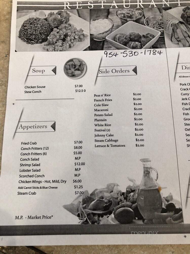 Conch Heaven 2 Go - Plantation, FL menu_pic