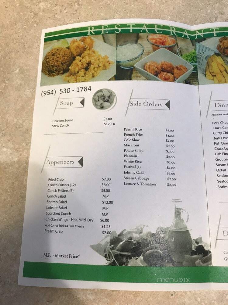 Conch Heaven 2 Go - Plantation, FL menu_pic