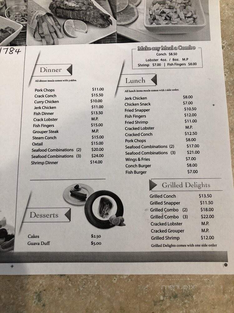 Conch Heaven 2 Go - Plantation, FL menu_pic