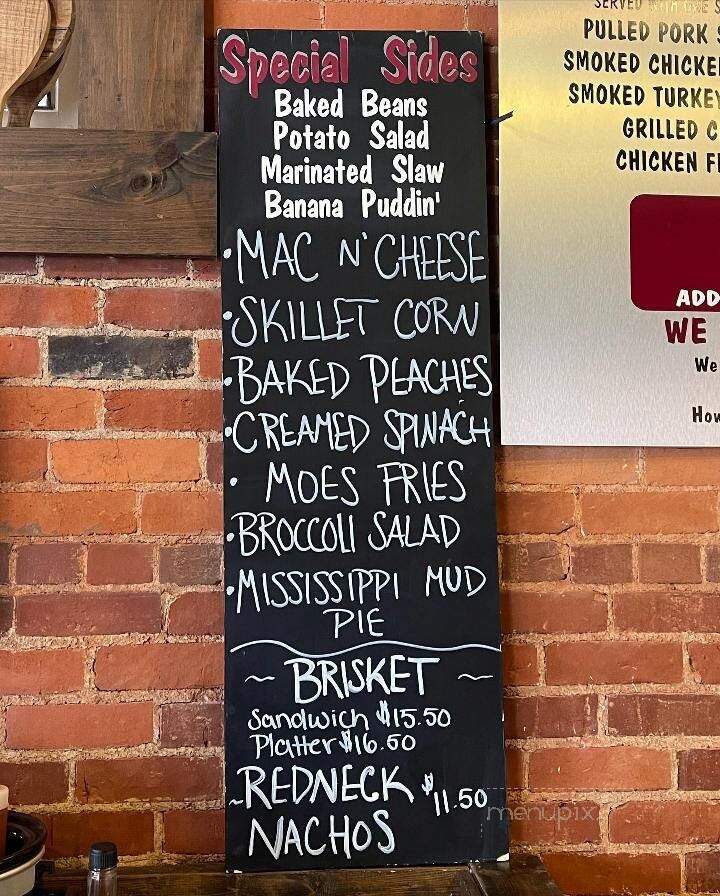Moe's Original Bar B Que - Newark, OH menu_pic