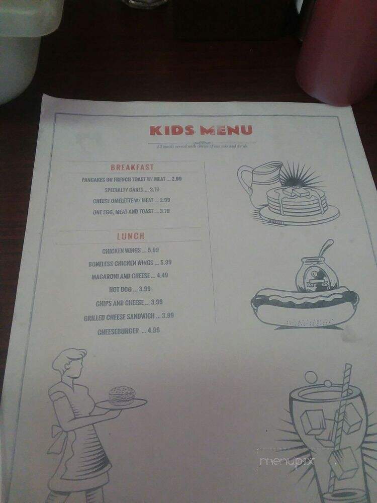 Suzie Q's Breakfast Nook - Bay City, MI menu_pic