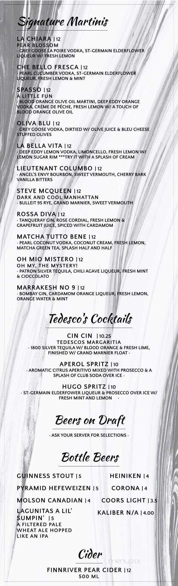 Tedesco's Italian Fresh - Sequim, WA
