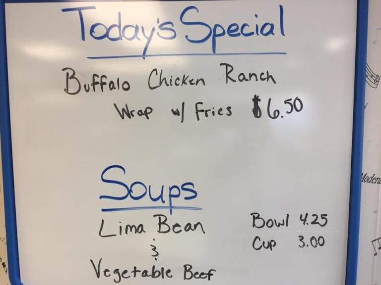 Kellyn's Kafe - Salisbury, MD menu_pic