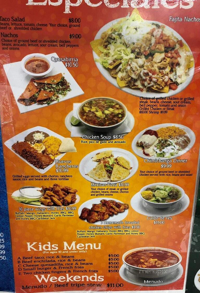 Shelly's Bakery-Paleteria & Neveria - Birmingham, AL menu_pic