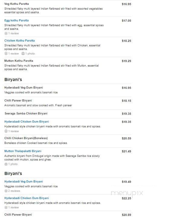 Kumar's Boston - Northborough, MA menu_pic