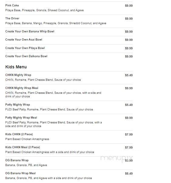 Fudi Fast Food - Horsham, PA menu_pic