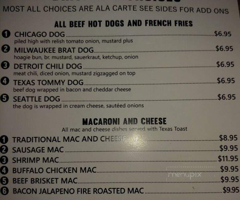 Bircher's Grill - Lewiston, ID menu_pic