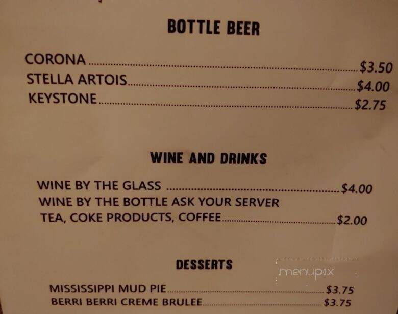Bircher's Grill - Lewiston, ID menu_pic