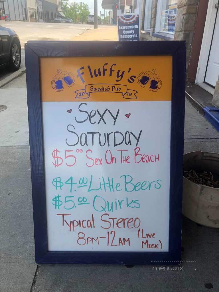 Fluffy's Swedish Pub - Leavenworth, KS menu_pic