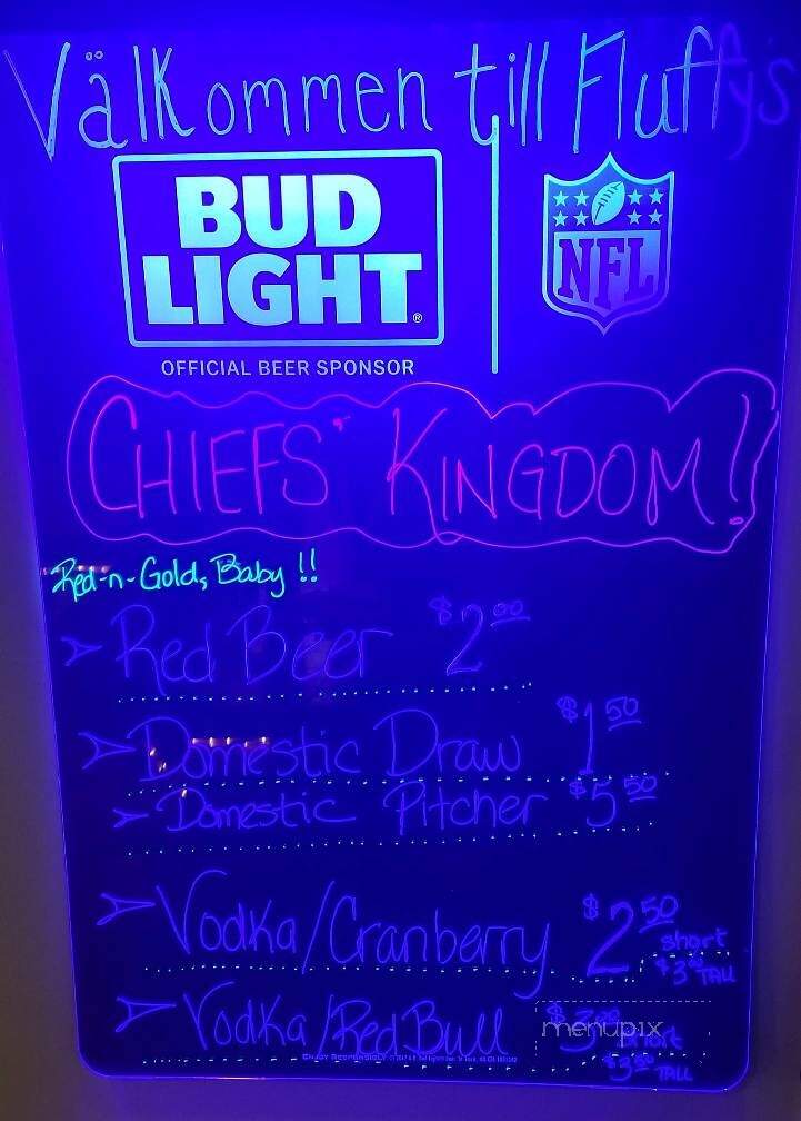 Fluffy's Swedish Pub - Leavenworth, KS menu_pic