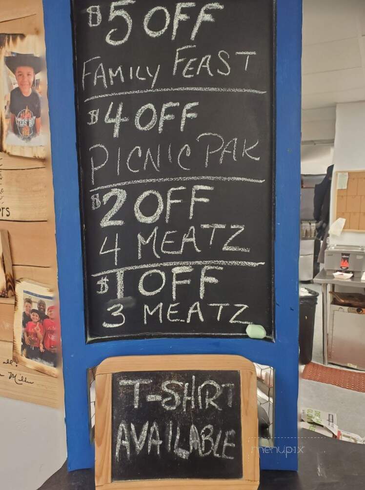 Peters' Boyz Texas BBQ - Sherwood, WI menu_pic