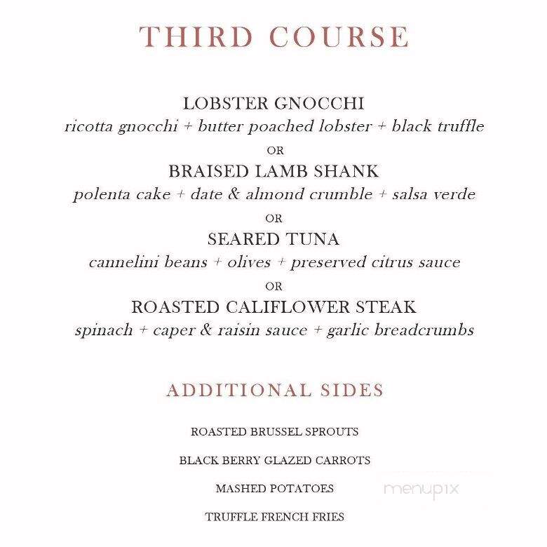 The Restaurant at Baron's Cove - Sag Harbor, NY menu_pic