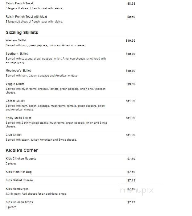Caesars Coney n Grill - Southgate, MI menu_pic