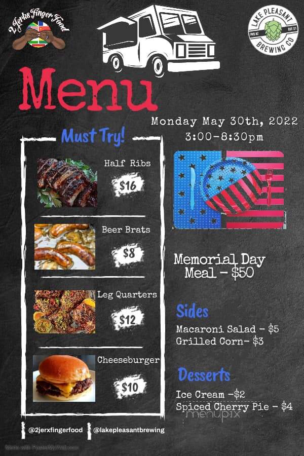 Lake Pleasant Brewing - Phoenix, AZ menu_pic