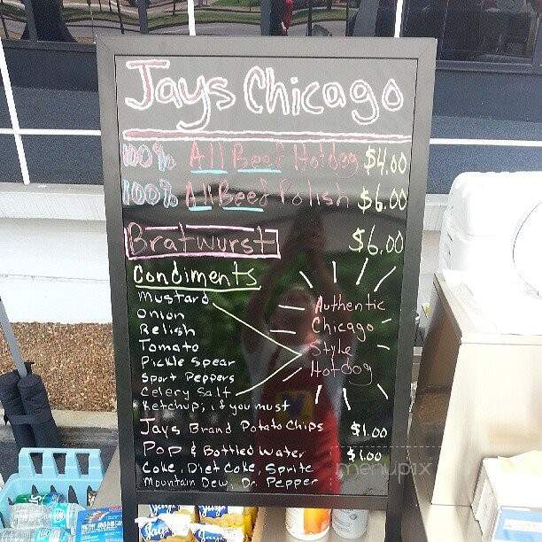 Jay's Chicago - Nashville, TN menu_pic