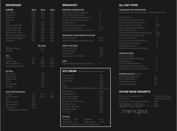 Timbrook Kitchens - Munster, IN menu_pic