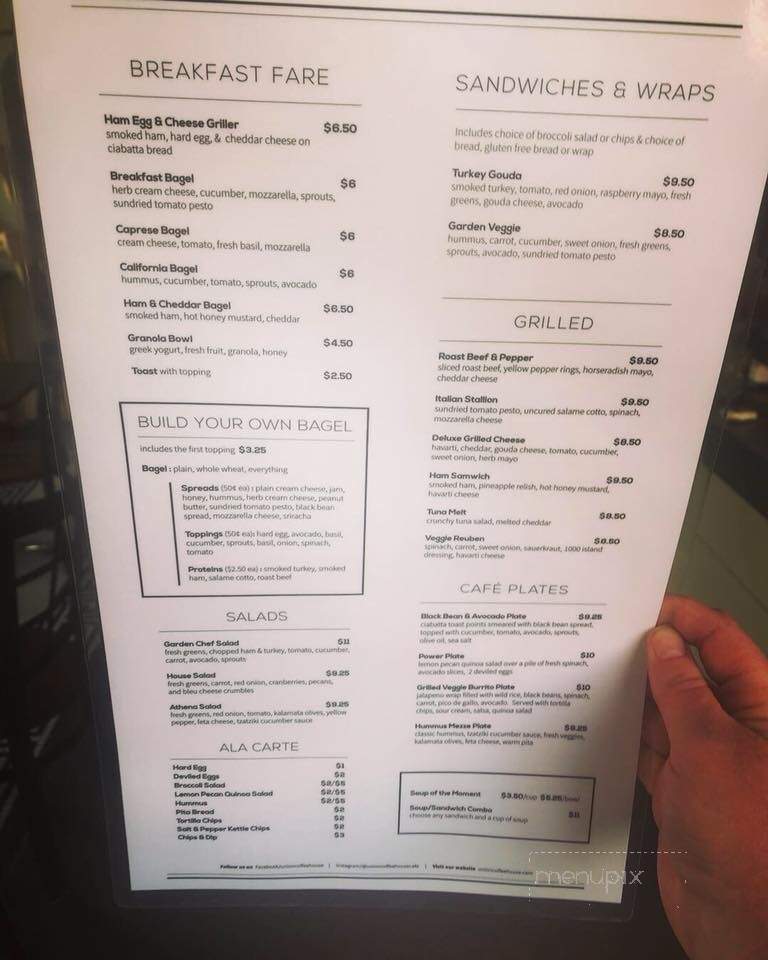 the Union Coffee House - Buchanan, MI menu_pic