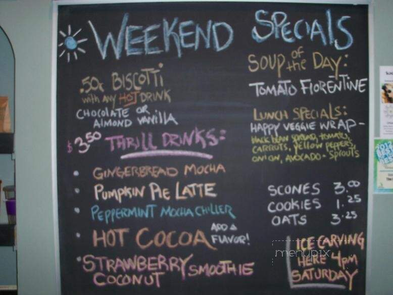 the Union Coffee House - Buchanan, MI menu_pic