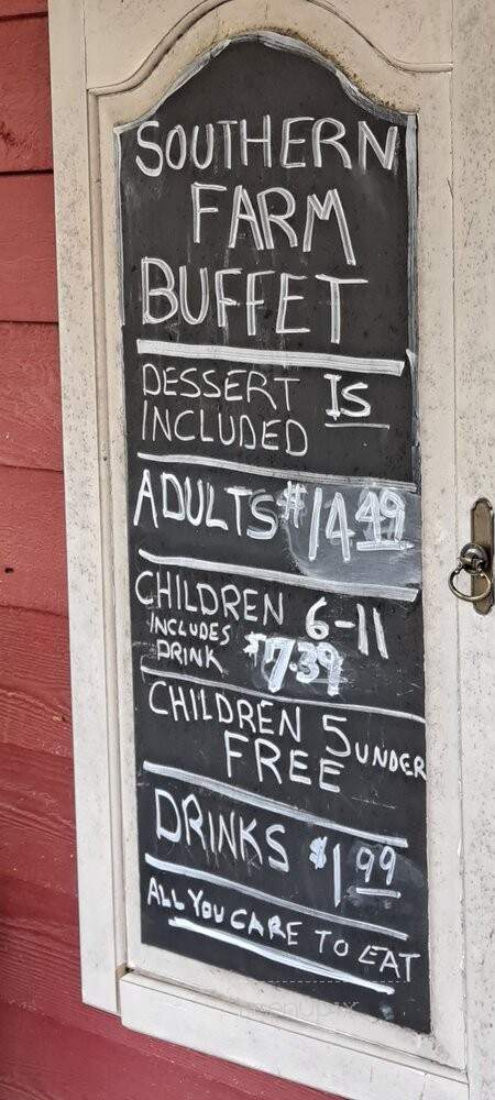Southern Farm Table Restaurant and Bakey - Florence, AL menu_pic