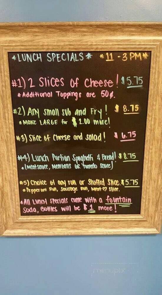 Marco's NY Pizza & Restaurant - Williamsport, MD menu_pic