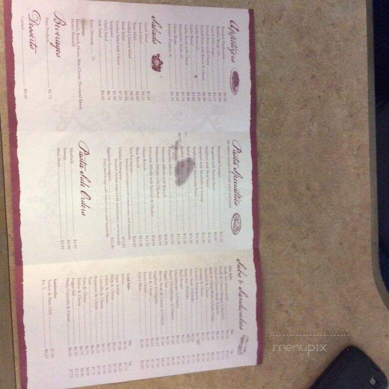 Marco's NY Pizza & Restaurant - Williamsport, MD menu_pic