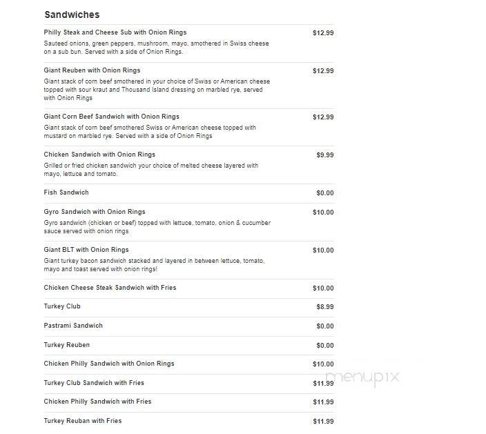 Comboz - Toledo, OH menu_pic