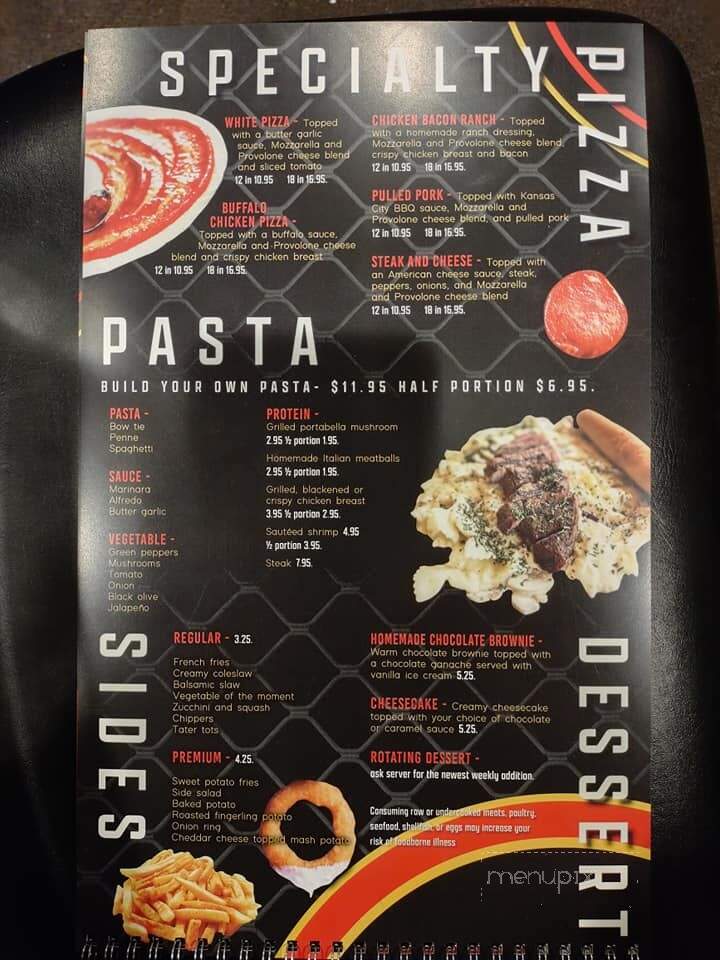 Tailgatez - Somerset, PA menu_pic