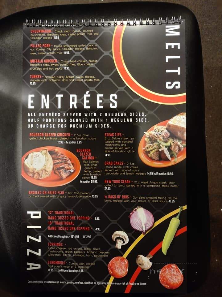 Tailgatez - Somerset, PA menu_pic