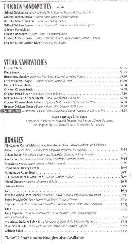 Don Giovanni's Classic Bakery - Feasterville Trevose, PA menu_pic