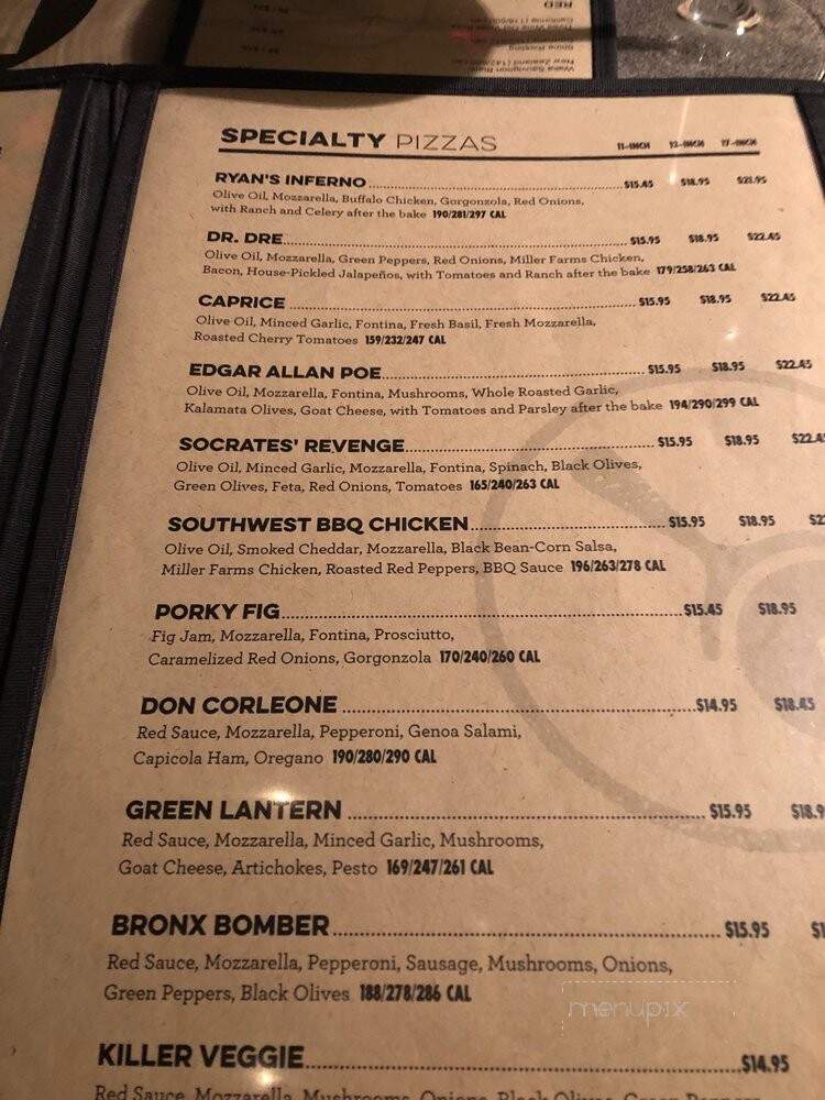 Dewey's Pizza - Crestview Hills, KY menu_pic