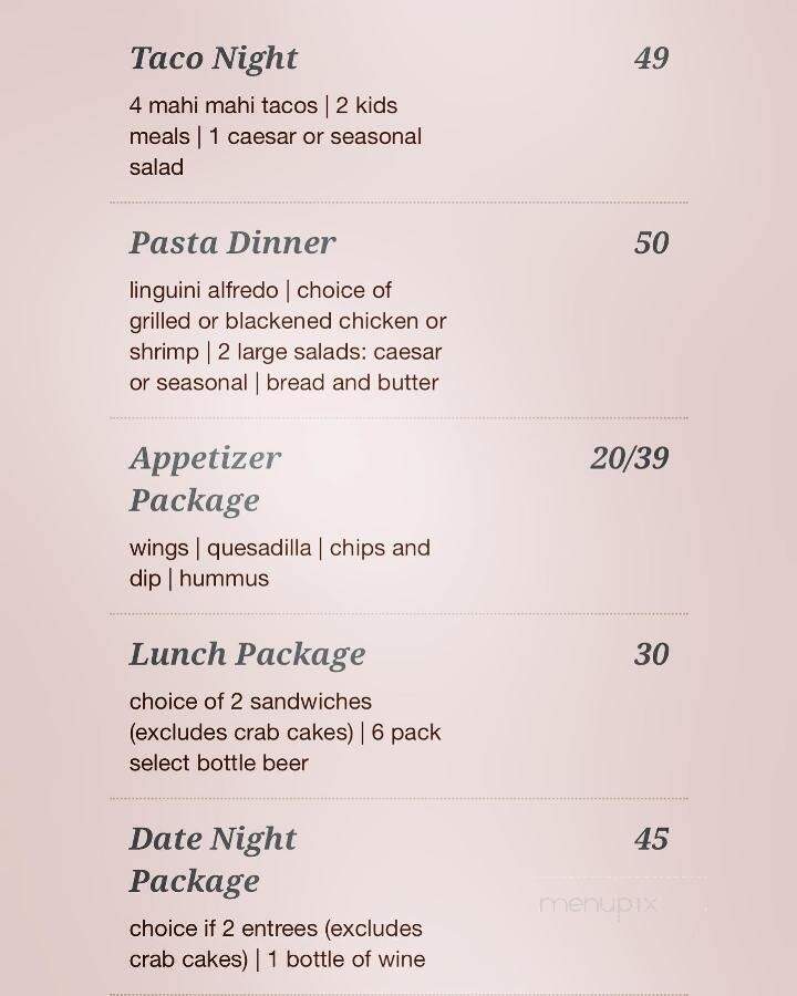 Lee Lynn's - Ellicott City, MD menu_pic