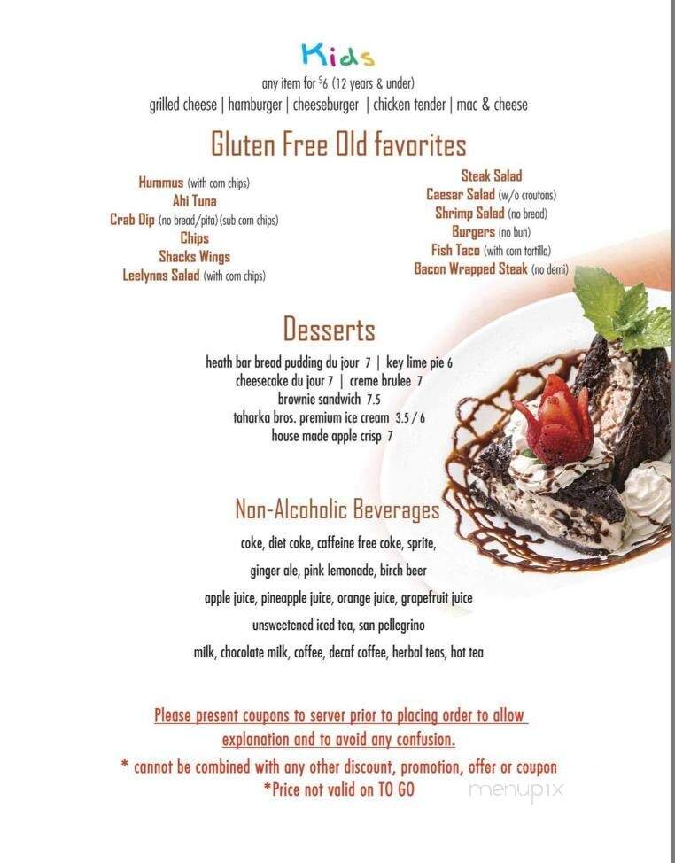 Lee Lynn's - Ellicott City, MD menu_pic